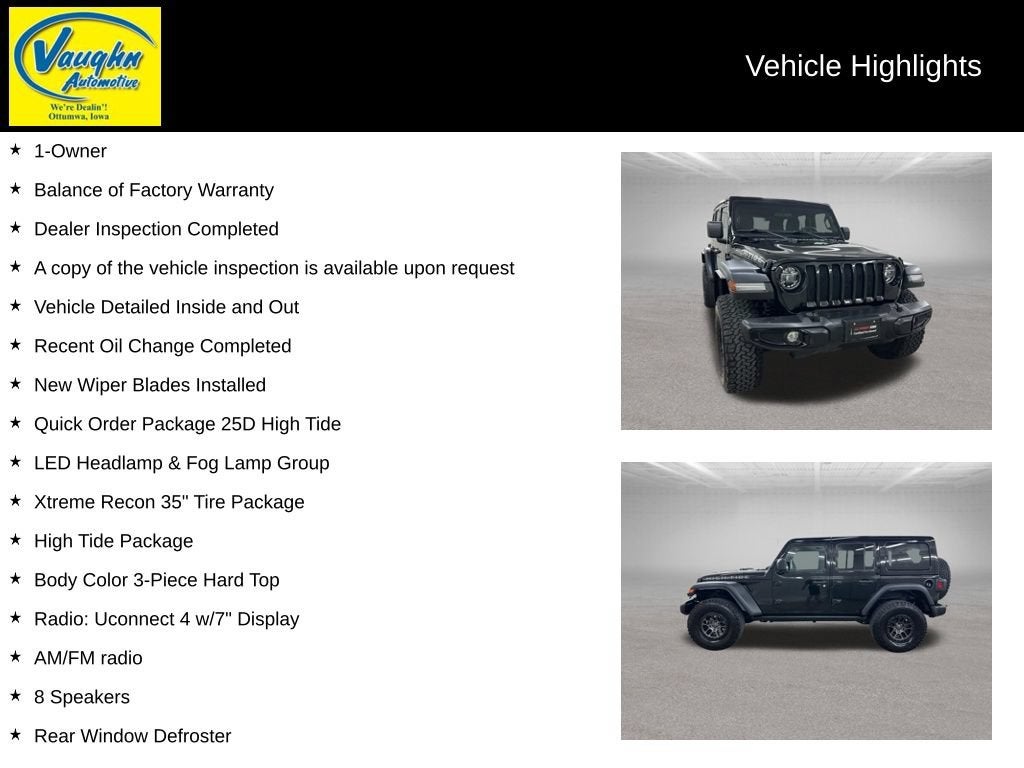 2022 Jeep Wrangler Unlimited High Tide