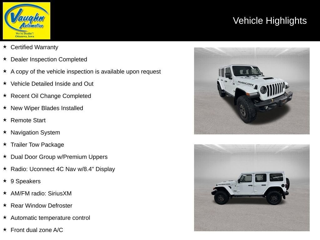 2021 Jeep Wrangler Unlimited Rubicon 392