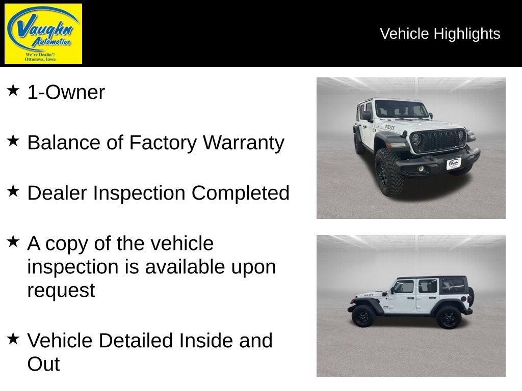 2025 Jeep Wrangler 4xe Willys