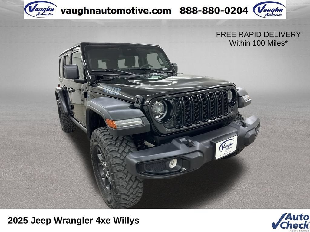 2025 Jeep Wrangler 4xe Willys