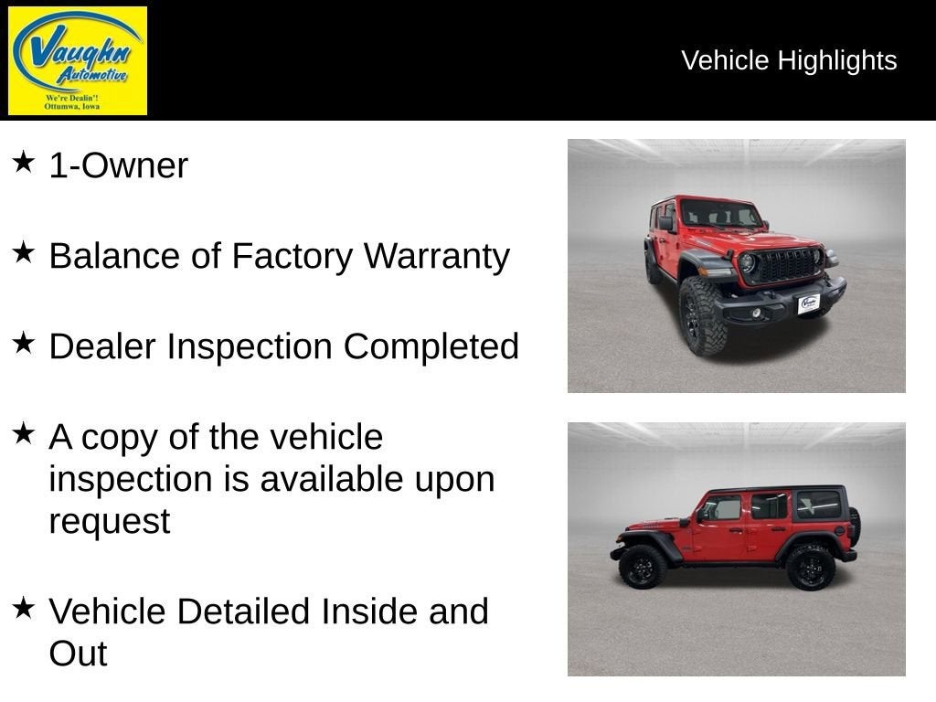 2025 Jeep Wrangler 4xe Willys