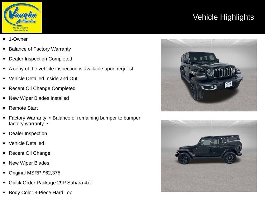 2025 Jeep Wrangler 4xe Sahara