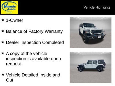 2024 Jeep Wrangler 4xe Rubicon