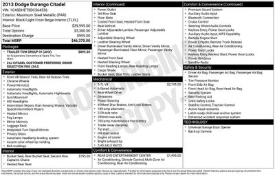 2013 Dodge Durango Citadel