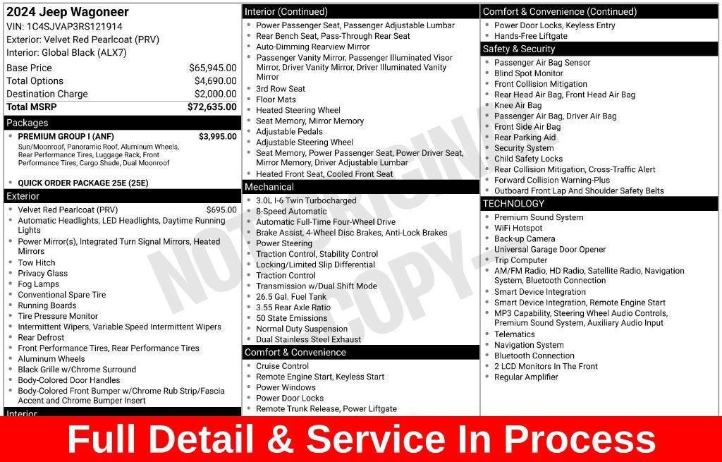 2024 Jeep Wagoneer BASE