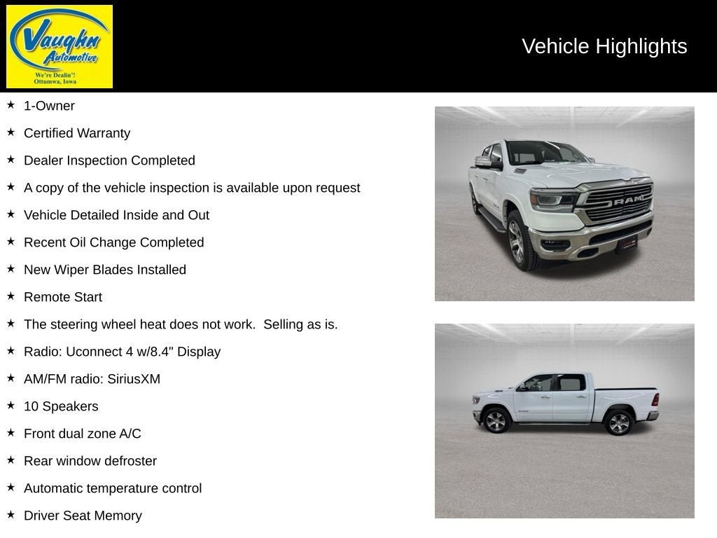 2020 RAM 1500 Laramie