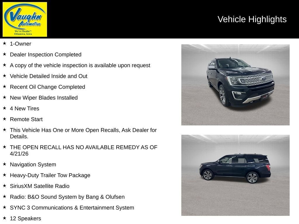 2021 Ford Expedition Platinum