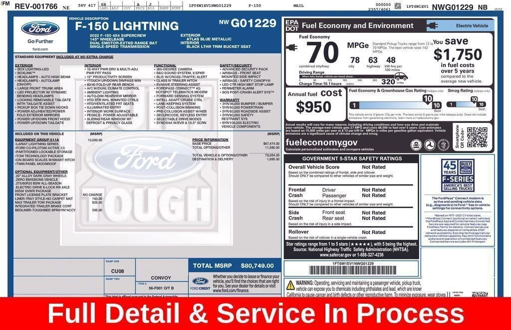 2022 Ford F-150 Lightning Pro