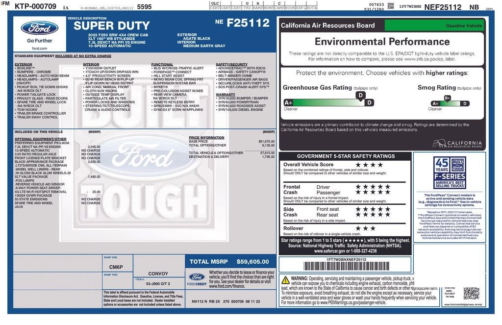 2022 Ford Super Duty F-250 SRW XL