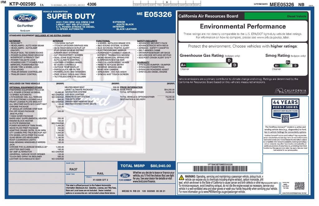 2021 Ford Super Duty F-350 SRW XL