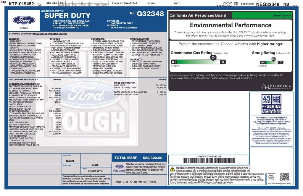 2022 Ford Super Duty F-350 DRW XL