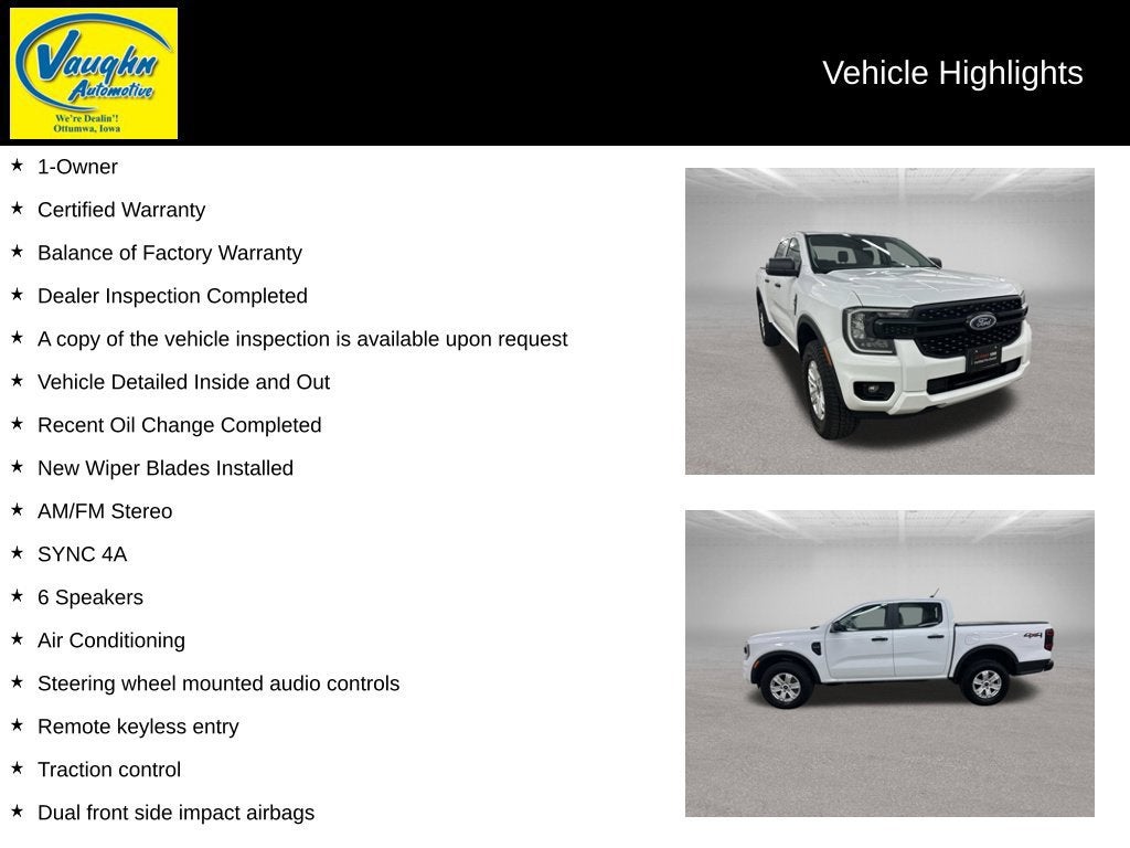 2024 Ford Ranger XL
