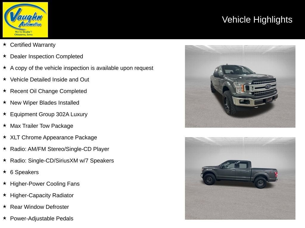 2018 Ford F-150 XL
