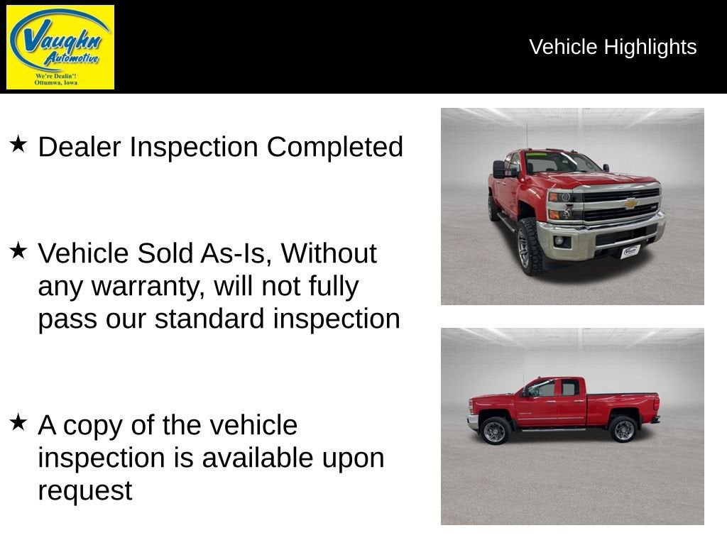 2015 Chevrolet Silverado 2500 HD LTZ