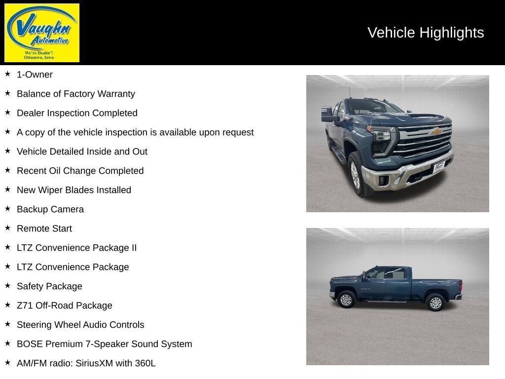 2025 Chevrolet Silverado 2500 HD LTZ