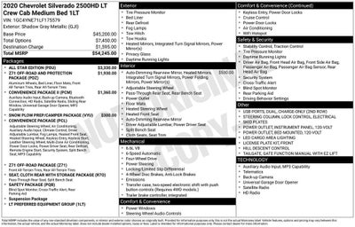 2020 Chevrolet Silverado 2500 HD LT