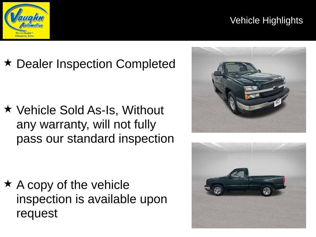 2003 Chevrolet Silverado 1500 Base