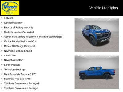2023 Chevrolet Colorado Trail Boss