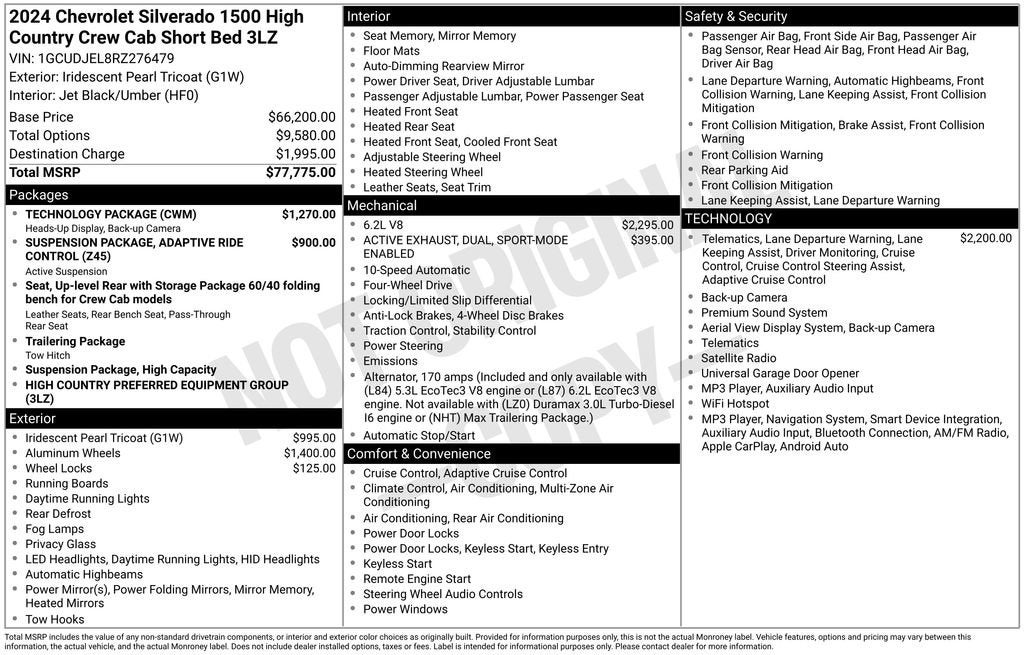 2024 Chevrolet Silverado 1500 High Country