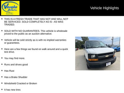 2011 Chevrolet Express Cargo 3500 CARGO