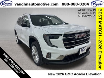 2026 GMC Acadia Elevation