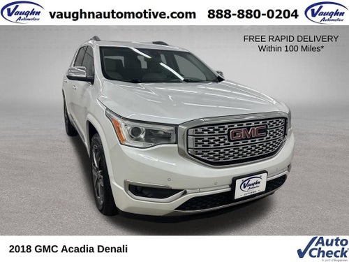 2018 GMC Acadia Denali
