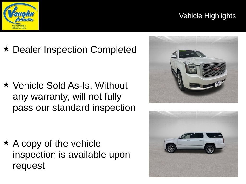 2017 GMC Yukon XL Denali