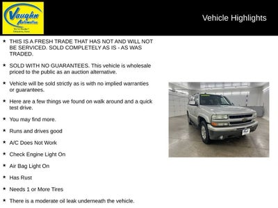 2004 Chevrolet Tahoe Z71