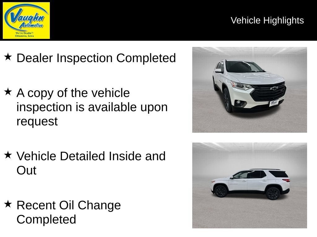 2021 Chevrolet Traverse RS