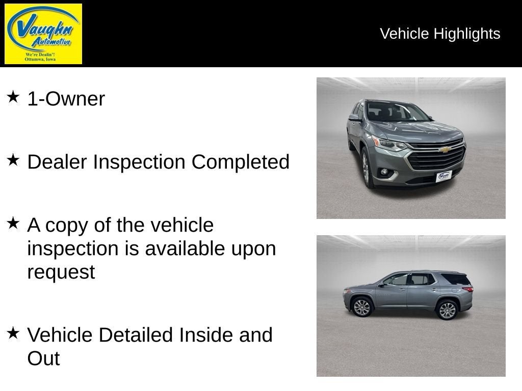 2019 Chevrolet Traverse Premier