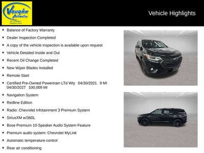 2021 Chevrolet Traverse Premier