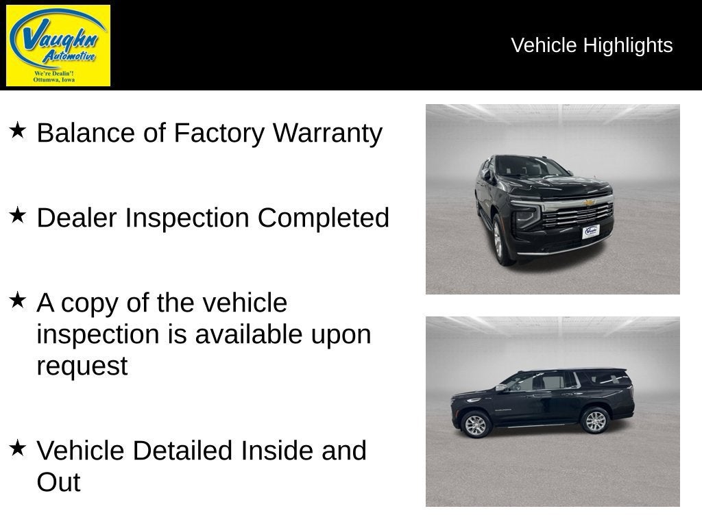 2026 Chevrolet Suburban Premier