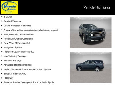 2021 Chevrolet Tahoe High Country