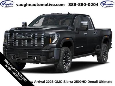 2026 GMC Sierra 2500 HD Denali Ultimate