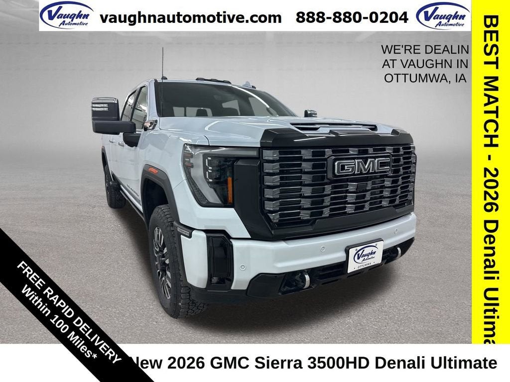 2026 GMC Sierra 3500 HD Denali Ultimate
