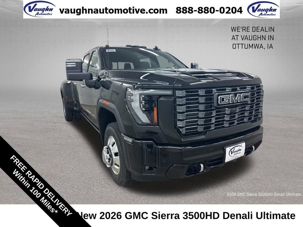 2026 GMC Sierra 3500 HD Denali Ultimate DRW