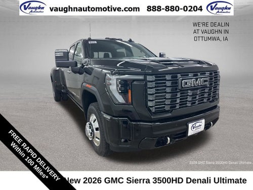 2026 GMC Sierra 3500 HD Denali Ultimate DRW