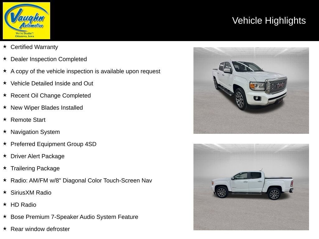 2020 GMC Canyon 4WD Denali