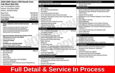 2026 GMC Sierra 1500 Denali