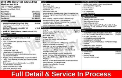 2018 GMC Sierra 1500 NA