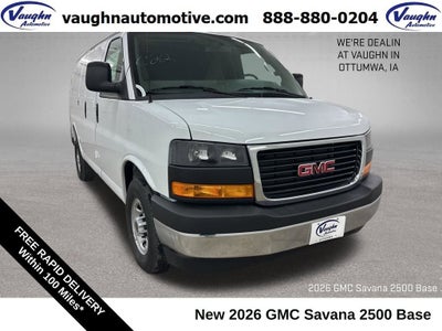 2026 GMC Savana Cargo Work Van