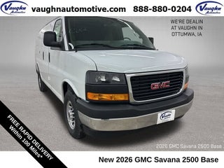 2026 GMC Savana Cargo Work Van