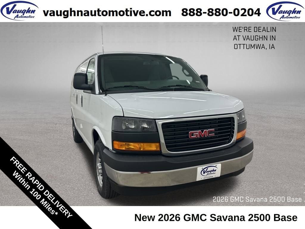 2026 GMC Savana Cargo Work Van
