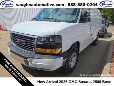 2026 GMC Savana Cargo Work Van