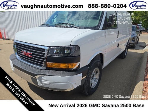 2026 GMC Savana Cargo Work Van
