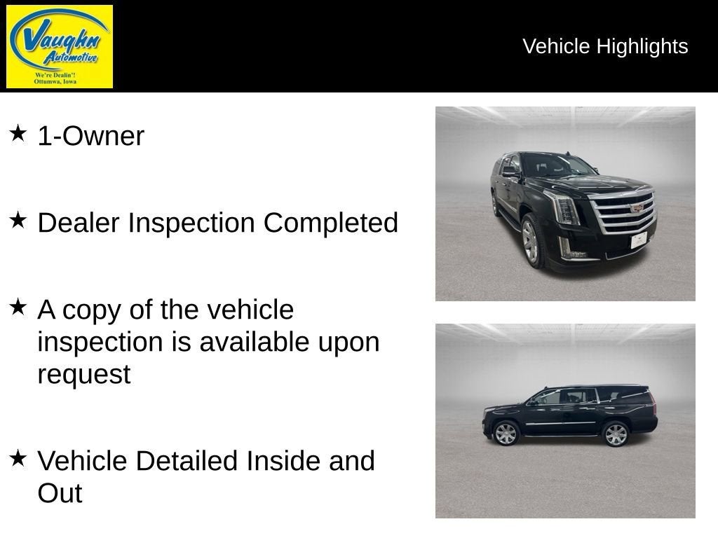2018 Cadillac Escalade ESV Luxury