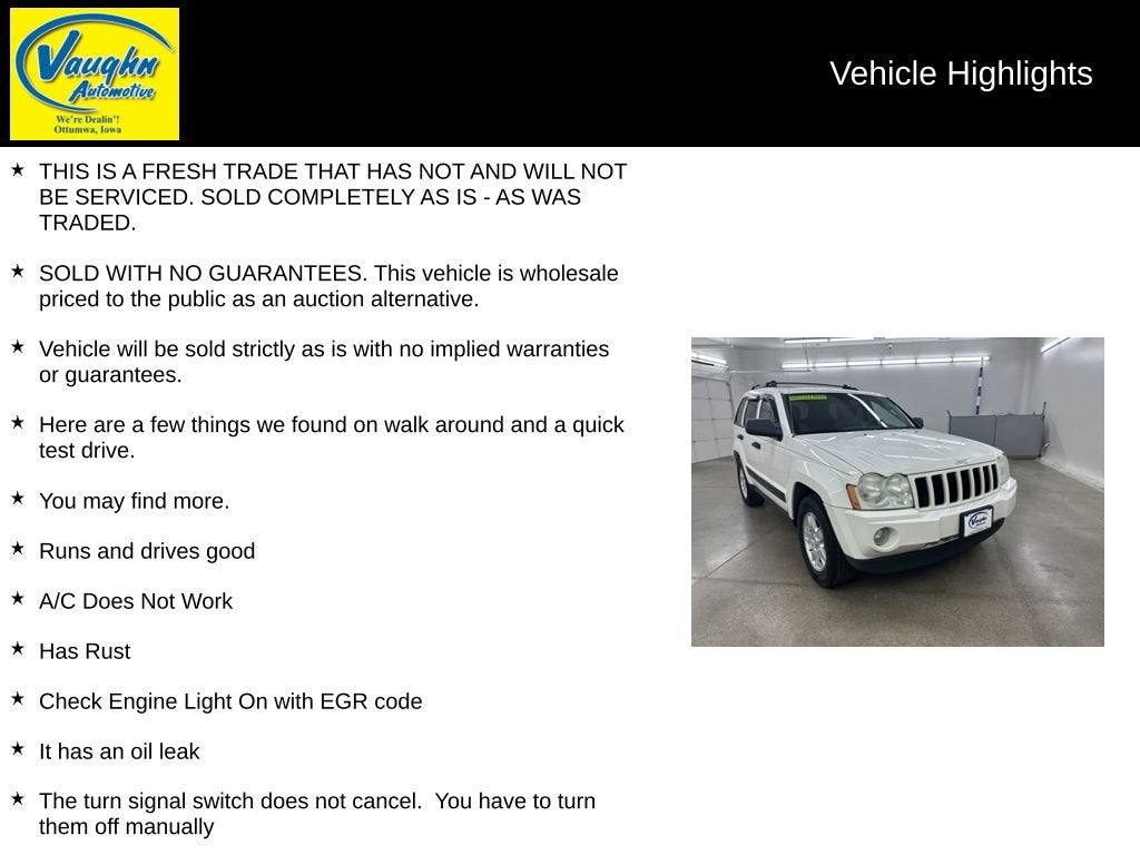 2005 Jeep Grand Cherokee Laredo