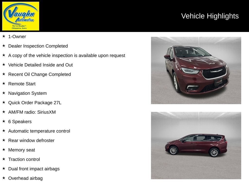 2023 Chrysler Pacifica Touring L