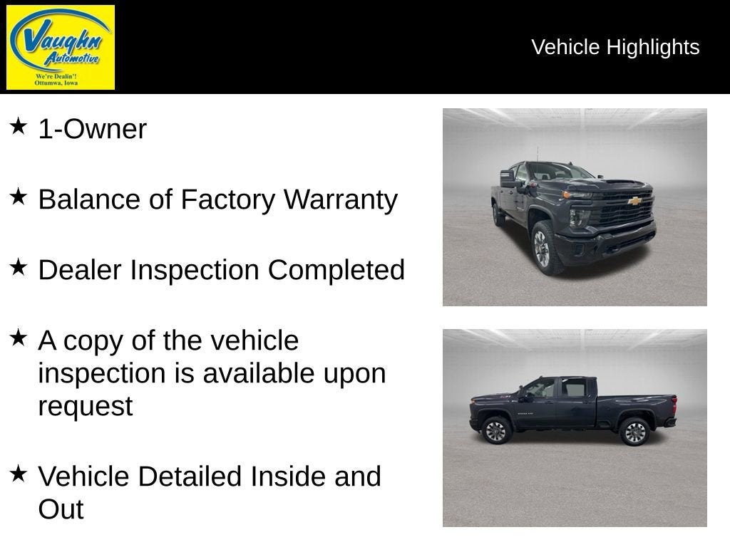 2024 Chevrolet Silverado 2500 HD Custom