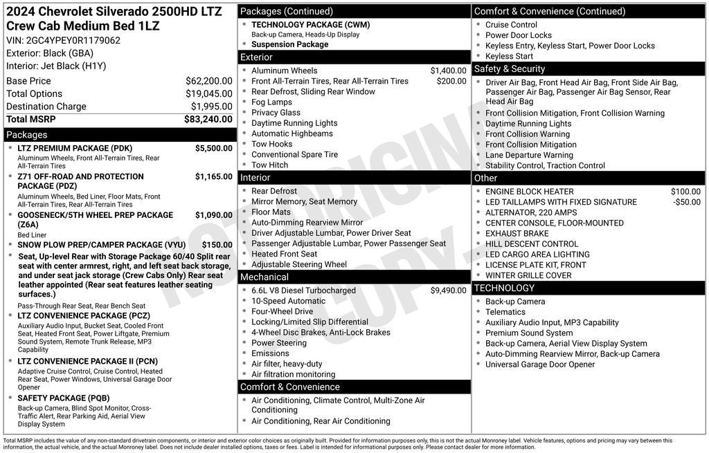 2024 Chevrolet Silverado 2500 HD LTZ